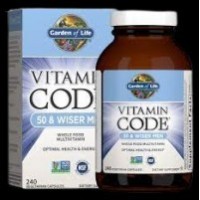 Vitamin Code 50 & Wiser Men 120 капсули | Garden Of Life