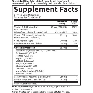 Gluten-Free Support 90 капсули | Garden Of Life