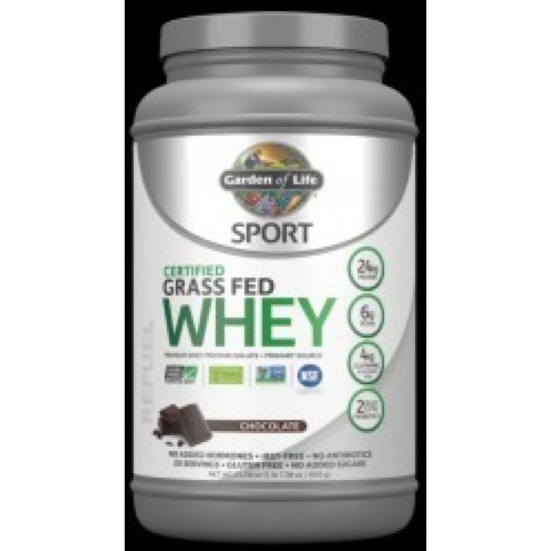 Sport Certified Grass Fed Whey Protein 640 гр | Garden Of Life