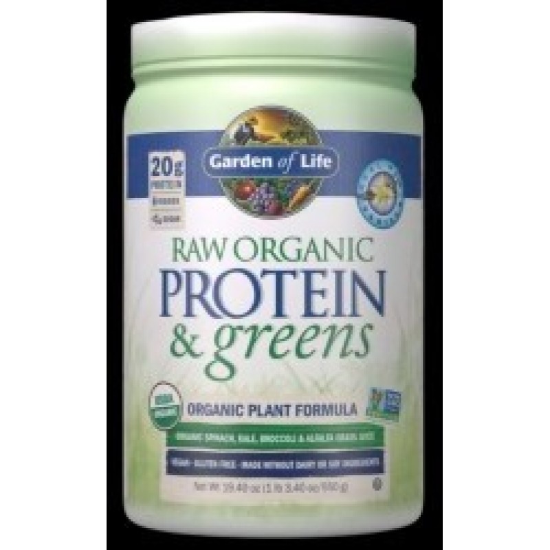 Raw Organic Protein & Greens 550 гр | Garden Of Life