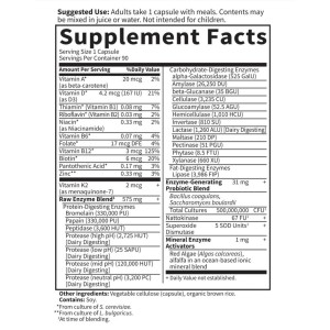 Raw Enzymes Men 90 капсули | Garden Of Life Raw Enzymes Men 90 капсули | Garden Of Life