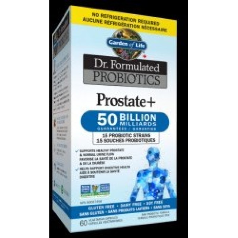 Dr. Formulated Probiotics Prostate+ 60 капсули | Garden Of Life