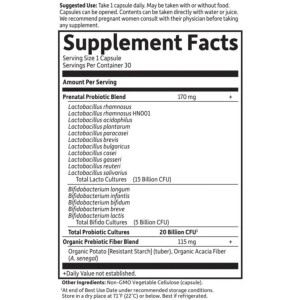 Dr. Formulated Probiotics Once Daily Prenatal 30 капсули | Garden Of Life Dr. Formulated Probiotics Once Daily Prenatal 30 капсули | Garden Of Life