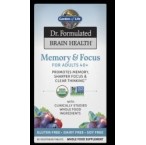 Dr. Formulated Memory & Focus for Adults 40+ 60 таблетки | Garden Of Life