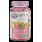 Mykind Organics Women's Multi Gummies 120 желирани бонбони | Garden Of Life
