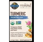 Mykind Organics Turmeric Pain Relief 30 таблетки | Garden Of Life