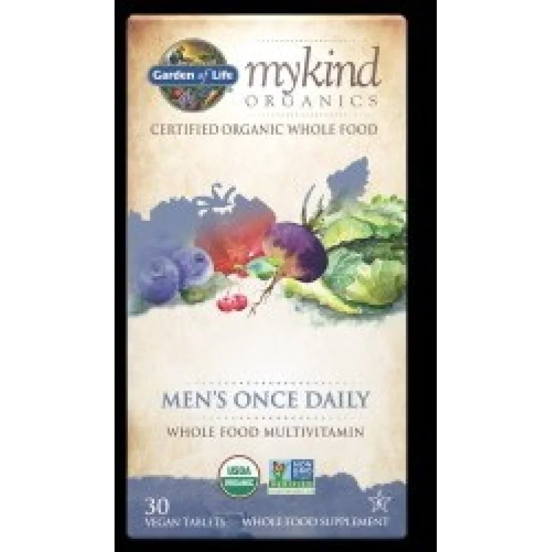 Mykind Organics Men's Once Daily 30 таблетки | Garden Of Life Mykind Organics Men's Once Daily 30 таблетки | Garden Of Life