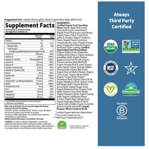 Mykind Organics Men's Multi 40+ Gummies 120 желирани бонбони | Garden Of Life Mykind Organics Men's Multi 40+ Gummies 120 желирани бонбони | Garden Of Life