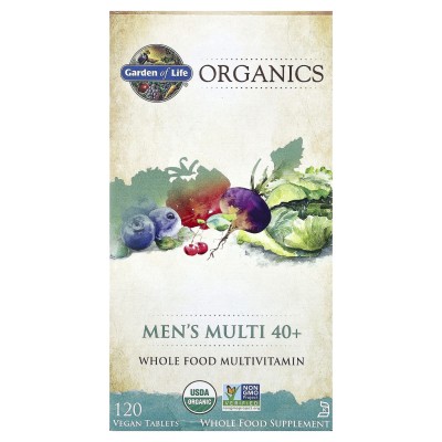 Mykind Organics Men's Multi 40+ 120 таблетки | Garden Of Life Mykind Organics Men's Multi 40+ 120 таблетки | Garden Of Life