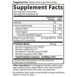Dr. Formulated Probiotics 10 Billion 60 желирани бонбони | Garden Of Life