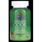 Vitamin Code Calcium & Magnesium Gummies 60 желирани бонбони | Garden Of Life
