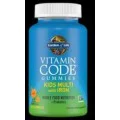 Vitamin Code Kids Multi with Iron Gummies 90 желирани бонбони | Garden Of Life Vitamin Code Kids Multi with Iron Gummies 90 желирани бонбони | Garden Of Life
