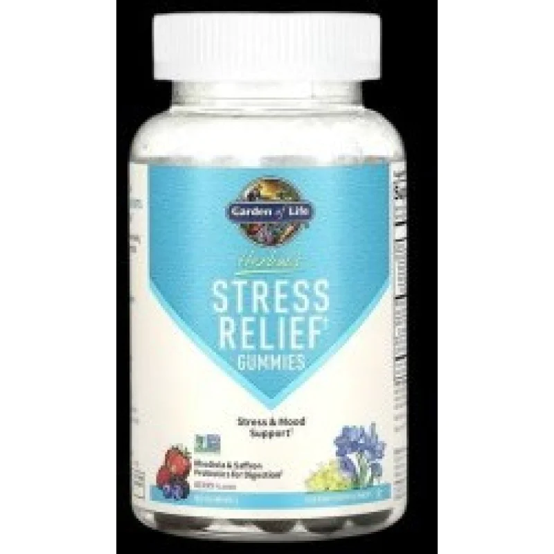 Stress Relief Gummies 60 желирани бонбони | Garden Of Life Stress Relief Gummies 60 желирани бонбони | Garden Of Life
