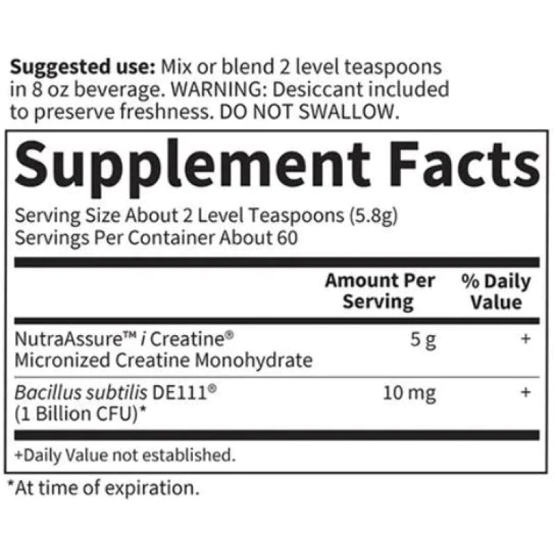 Sport Creatine Monohydrate + Probiotics 348 гр | Garden Of Life Sport Creatine Monohydrate + Probiotics 348 гр | Garden Of Life