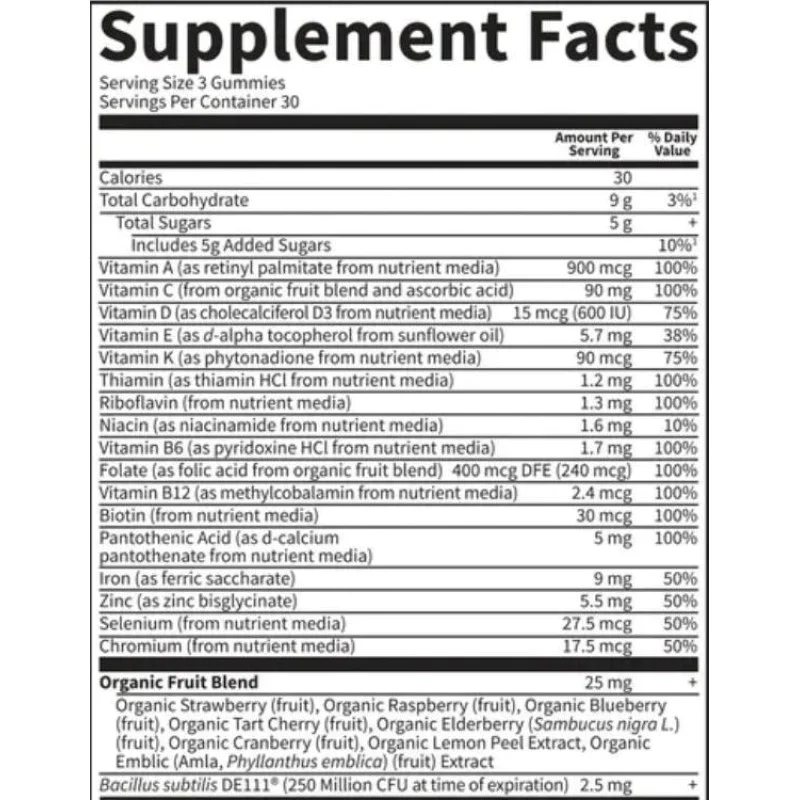 Vitamin Code Women's Multi with Iron + Probiotics Gummies 90 желирани бонбони | Garden Of Life Vitamin Code Women's Multi with Iron + Probiotics Gummies 90 желирани бонбони | Garden Of Life