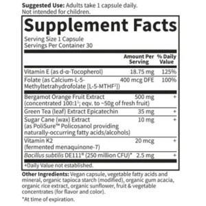 Herbals Heart Health 30 капсули | Garden Of Life