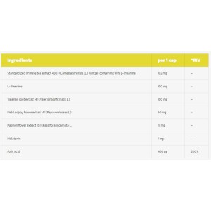 Apatil Night with L-Theanine, Valerian & Passion Flower 30 капсули | Hero.Lab