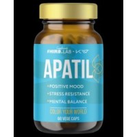 Apatil Adaptogen Complex with Saffron & Ashwagandha 60 капсули | Hero.Lab