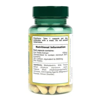 Milk Thistle 60 капсули | Holland & Barrett Milk Thistle 60 капсули | Holland & Barrett