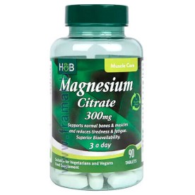 Magnesium Citrate 100 мг 90 таблетки | Holland & Barrett