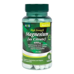 Magnesium Citrate 200 мг 90 таблетки | Holland & Barrett