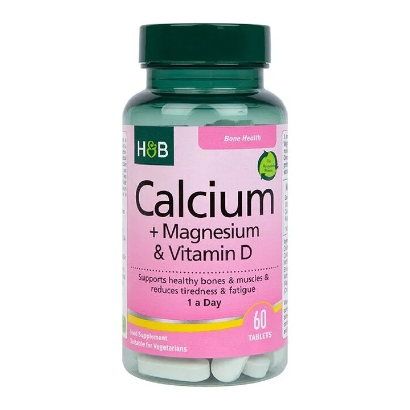 Calcium, Magnesium & Vitamin D3 60 таблетки | Holland & Barrett Calcium, Magnesium & Vitamin D3 60 таблетки | Holland & Barrett
