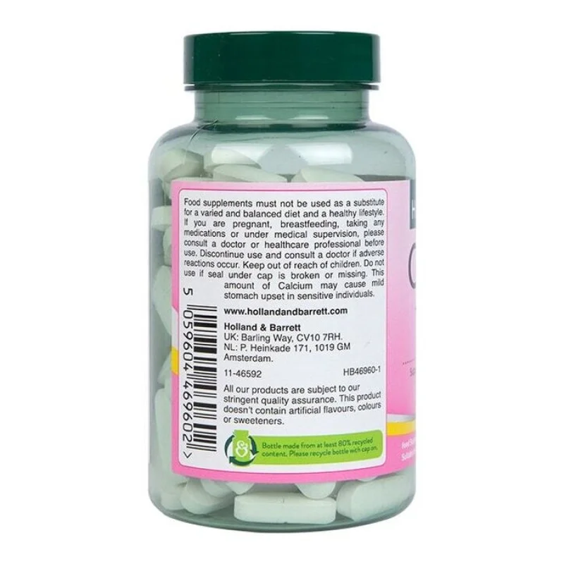 Calcium, Magnesium & Vitamin D3 120 таблетки | Holland & Barrett Calcium, Magnesium & Vitamin D3 120 таблетки | Holland & Barrett