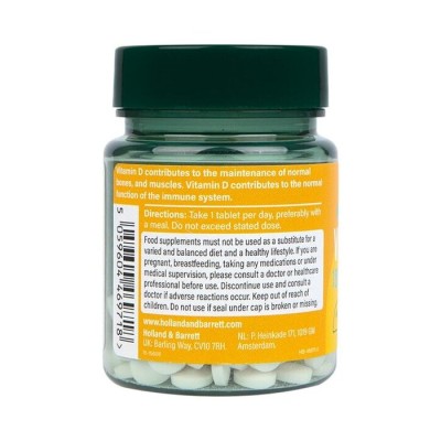 Vitamin D3 1000 IU 90 таблетки | Holland & Barrett