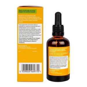 Vitamin D3 Liquid 60 мл | Holland & Barrett
