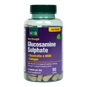 Max Strength Glucosamine Sulphate Complex 90 таблетки | Holland & Barrett
