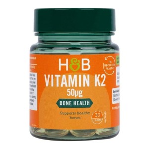 Vitamin K2 50 мкг 30 капсули | Holland & Barrett