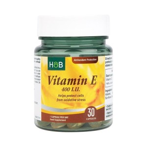 Vitamin E 400 IU 30 капсули | Holland & Barrett