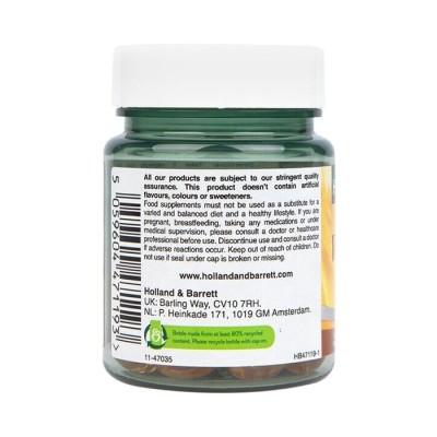 Natural Vitamin E 400 IU 30 капсули | Holland & Barrett Natural Vitamin E 400 IU 30 капсули | Holland & Barrett