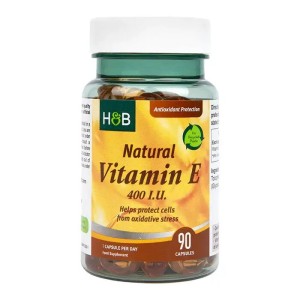 Natural Vitamin E 400 IU 90 капсули | Holland & Barrett