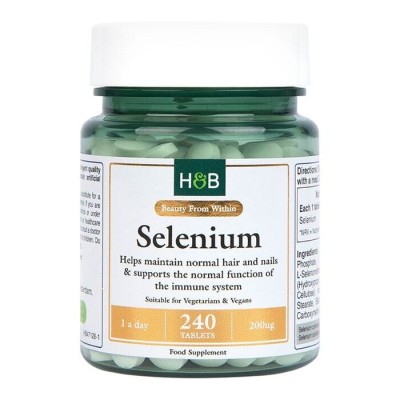 Selenium 200 мкг 240 таблетки | Holland & Barrett