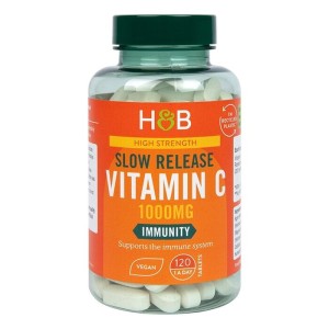 Slow Release Vitamin C 1000 мг 120 таблетки | Holland & Barrett
