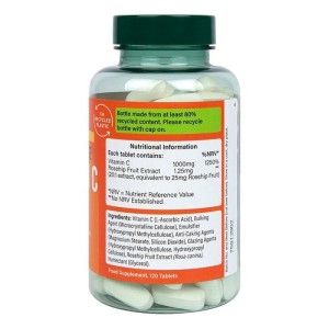 Slow Release Vitamin C 1000 мг 120 таблетки | Holland & Barrett