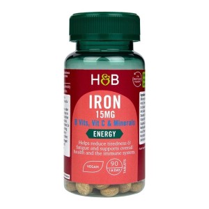 Iron 15 мг 90 таблетки | Holland & Barrett