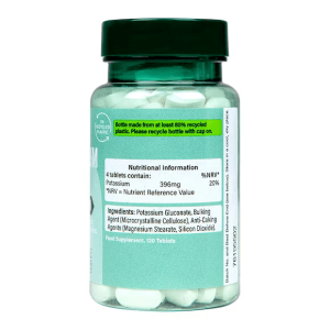 Potassium 99 мг 120 таблетки | Holland & Barrett