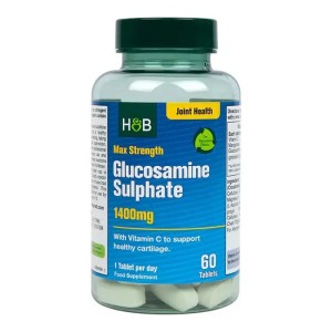 Max Strength Glucosamine Sulphate 1400 мг 60 таблетки | Holland & Barrett
