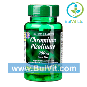 Chromium Picolinate 200 мкг 100 таблетки | Holland & Barrett Chromium Picolinate 200 мкг 100 таблетки | Holland & Barrett