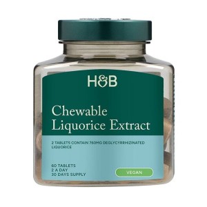 Chewable Liquorice Extract 60 дъвчащи таблетки | Holland & Barrett