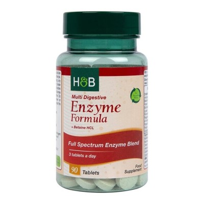Multi Digestive Enzyme Formula 90 таблетки | Holland & Barrett