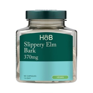Slippery Elm Bark 370 мг 90 капсули | Holland & Barrett