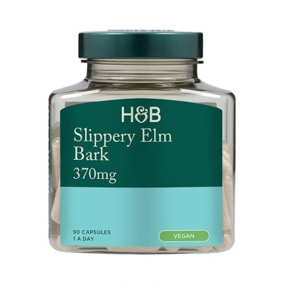 Slippery Elm Bark 370 мг 90 капсули | Holland & Barrett