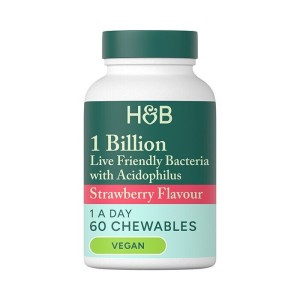 Live Friendly Bacteria with Acidophilus 60 дъвчащи таблетки | Holland & Barrett