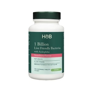 Live Friendly Bacteria with Acidophilus 60 дъвчащи таблетки | Holland & Barrett