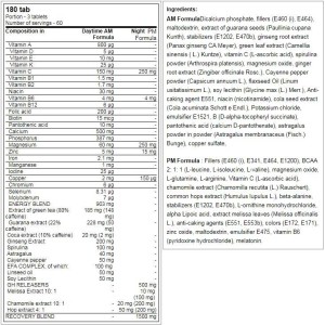 LevroArmour AM & PM Formula 2 x 90 таблетки | Kevin Levrone