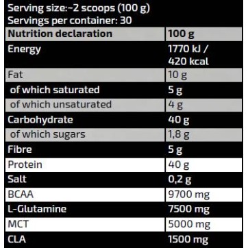 Gold Line Oat Meal 3000 гр | Kevin Levrone