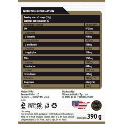 Gold EAAmino 390 гр | Kevin Levrone